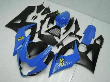 Acheter Carénage Moto Suzuki GSXR 1000 2005-2006 - Bleu Noir
