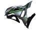 Carénages Moto Kawasaki Ninja 500 EX500R 2024-2025 - Gris Vert Noir