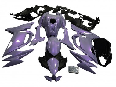 Acheter Carénages Moto Kawasaki Ninja 650 EX650 2020-2025 - Caméléon Gris Dazz Violet Perle