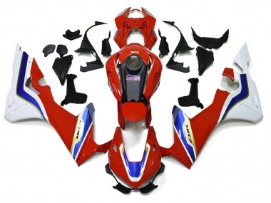 Acheter Carénage Moto Honda CBR1000RR-R 2020-2023 - Blanc Rouge Bleu HRC