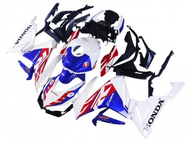 Acheter Carénage Moto Honda CBR400R 2022 - Blanc Rouge Bleu