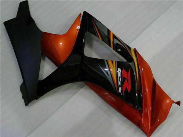 Carénages Moto Suzuki GSXR 1000 2007-2008 - Noir Orange