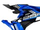 Carénages Moto Kawasaki ZX25R ZX-25R 2019-2025 - Bleu Blanc Noir Mat