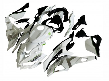 Acheter Carénages Moto Kawasaki ZX25R ZX-25R 2019-2025 - Blanc Argent Vert Noir Trick Star