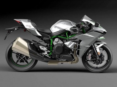 Acheter Carénages Moto Kawasaki Ninja H2 2015-2022 - Argent