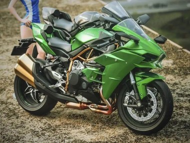 Acheter Carénages Moto Kawasaki Ninja H2 2015-2022 - Vert