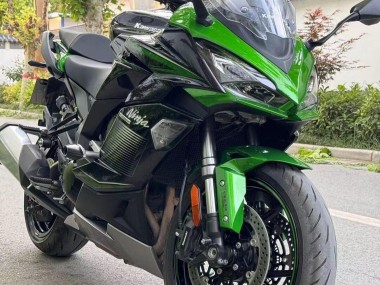 Acheter Carénages Moto Kawasaki Z1000SX 2020-2025 - Noir Gris Vert Ninja