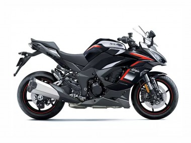 Acheter Carénages Moto Kawasaki Z1000SX 2020-2025 - Noir Rouge Argent Ninja