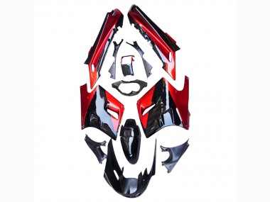 Acheter Carénages Moto Kawasaki ZZR1100 1990-1992 - Rouge Noir Brillant