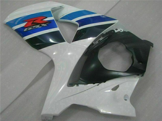 Complet Carénages Moto Suzuki GSXR 1000 2009-2016 - Blanc Bleu Noir