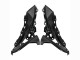 Carénages Moto Kawasaki Versys 650 2022-2025 - Noir Brillant Blanc