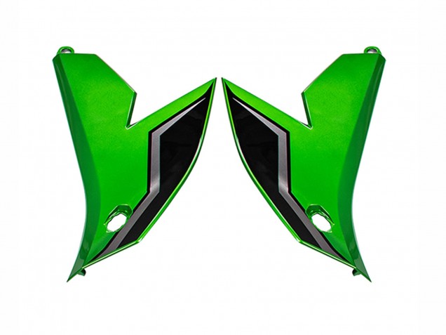 Carénages Moto Kawasaki Versys 650 2022-2025 - Vert Noir Brillant