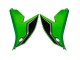 Carénages Moto Kawasaki Versys 650 2022-2025 - Vert Noir Brillant
