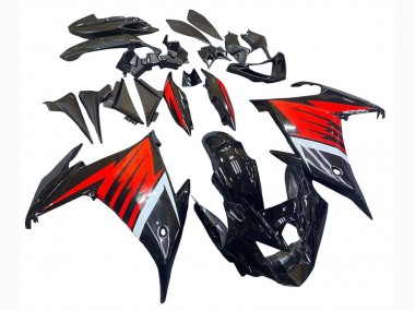 Acheter Carénage Moto Yamaha FZ6R 2009-2015 - Noir Rouge Blanc