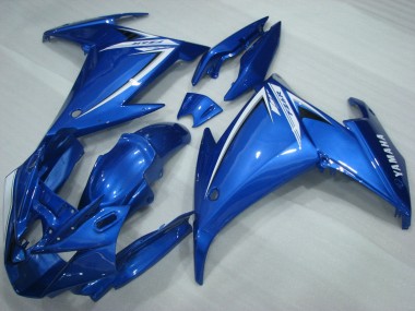 Acheter Carénages Moto Yamaha FZ6R 2009-2015 - Bleu Blanc