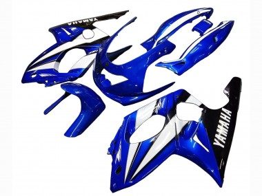 Acheter Carénages Moto Yamaha YZF600R Thundercat 1996-2007 - Bleu Blanc Noir
