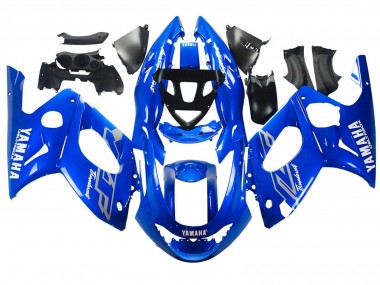 Acheter Carénages Moto Yamaha YZF600R Thundercat 1996-2007 - Bleu Blanc Argent