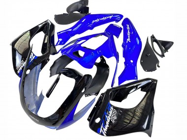 Acheter Carénages Moto Yamaha YZF 1000R Thundecourses 1997-2007 - Bleu Noir Thundecourses