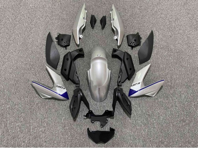Carénages Moto Yamaha XJ6 2009-2012 - Argent Bleu