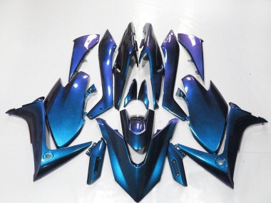 Acheter Carénages Moto Yamaha TMAX560 2019-2021 - Pente Bleu Foncé Violet
