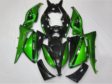 Acheter Carénages Moto Yamaha TMAX530 2012-2014 - Vert Brillant Noir