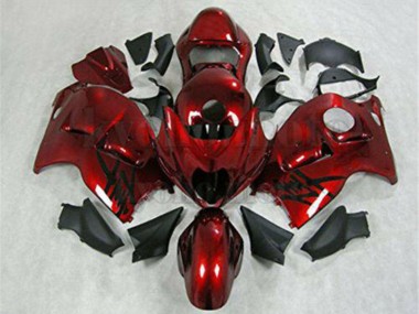 Acheter Carénage Moto Suzuki GSXR 1300 Hayabusa 1996-2007 - Rouge Noir