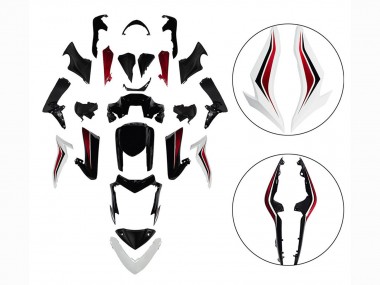 Acheter Carénages Moto Suzuki GSX-S 1000 2015-2020 - Noir Rouge Blanc