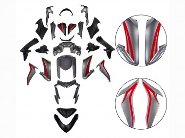 Acheter Carénages Moto Suzuki GSX-S 1000 2015-2020 - Rouge Argent
