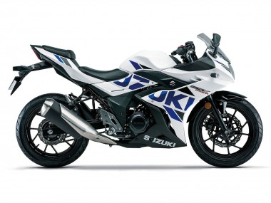 Acheter Carénages Moto Suzuki GSX250R 2017-2020 - Blanc Bleu Noir