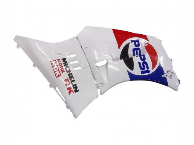 Carénages Moto Suzuki RG400 RG500 RG400/500 1984-1987 - Blanc Rouge Bleu Jaune Motul Michelin Pepsi