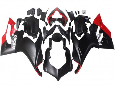 Acheter Carénages Moto Ducati Panigale V2 2020-2024 - Rouge Noir Mat Corse