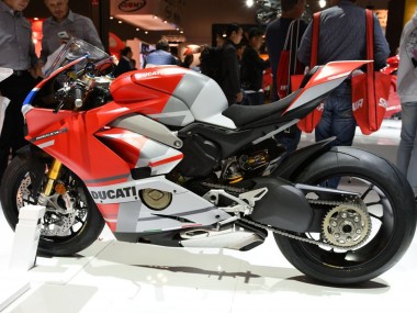 Acheter Carénages Moto Ducati Panigale V4 V4S 2018-2019 - Blanc Argent Rouge Noir Brillant