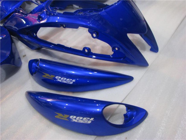 Carénages Moto Suzuki GSXR 1300 Hayabusa 2008-2020 - Blanc Bleu