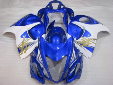 Acheter Carénages Moto Suzuki GSXR 1300 Hayabusa 2008-2020 - Blanc Bleu