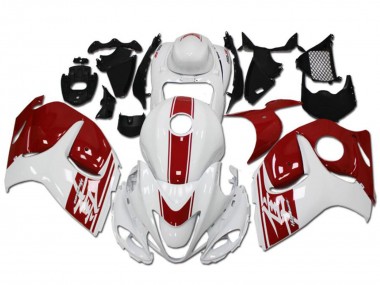 Acheter Carénages Moto Suzuki GSXR 1300 Hayabusa 2008-2020 - Blanc Rouge
