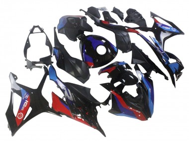 Acheter Carénage Moto BMW S1000RR 2023-2024 - Noir Bleu Rouge
