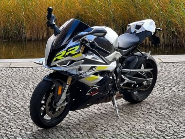 Acheter Carénages Moto BMW S1000RR 2023-2024 - Argent Jaune Fibre de Carbone