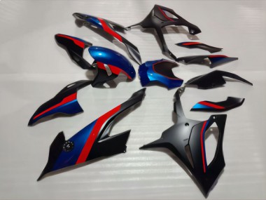 Acheter Carénages Moto BMW S1000RR 2019-2022 - Noir Bleu Rouge