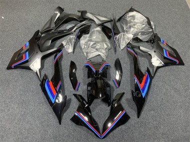 Acheter Carénage Moto BMW S1000RR 2019-2022 - Noir Bleu Rouge