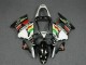 Carénages Moto Kawasaki ZX6R 2000-2002 - Blanc Rouge Jaune Vert Noir Brillant Étoile EuroBet