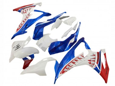 Acheter Carénages Moto BMW S1000RR 2019-2022 - Blanc Bleu Rouge Requin
