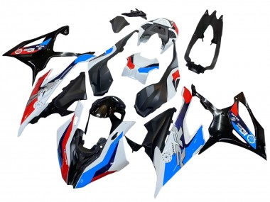 Acheter Carénages Moto BMW S1000RR 2019-2022 - Noir Rouge Bleu Blanc