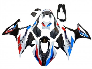 Acheter Carénages Moto BMW S1000RR 2019-2022 - Noir Rouge Bleu Blanc