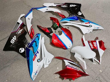 Acheter Carénages Moto BMW S1000RR 2019-2022 - Rouge Blanc Bleu 46
