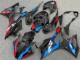 Carénages Moto BMW S1000RR 2019-2022 - Noir Bleu Rouge Fibre de Carbone