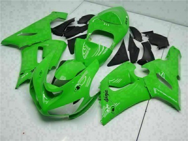 Acheter Carénage Moto Kawasaki ZX6R 2005-2006 - Vert