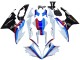 Kits Carénage Moto BMW S1000RR 2015-2016 - Blanc Rouge Bleu Noir Brillant