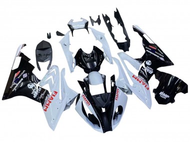 Acheter Carénages Moto BMW S1000RR 2015-2016 - Blanc Noir Brillant Fiamm