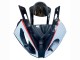 Carénages Moto BMW S1000RR 2015-2016 - Blanc Noir Brillant