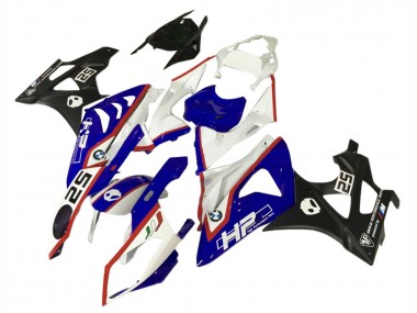 Acheter Carénage Moto BMW S1000RR 2009-2014 - Blanc Rouge Bleu Noir HP